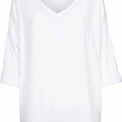 Quest Shoes & Clothing MADE IN ITALY Woven L/S Top 8256Q