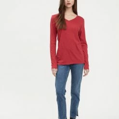 Quest Shoes & Clothing Tops FDJ Long Sleeve V-Neck Top 1354476