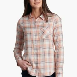 Quest Shoes & Clothing KUHL Hadley Plaid Long Sleeve Shirt