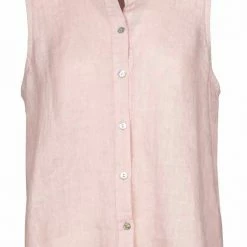 Quest Shoes & Clothing MADE IN ITALY Ladies Woven Sleeveless Shirt 9163Q