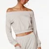 Quest Shoes & Clothing BOBI Crop Boatneck Long Sleeve 57B-64620 Sale Clothing
