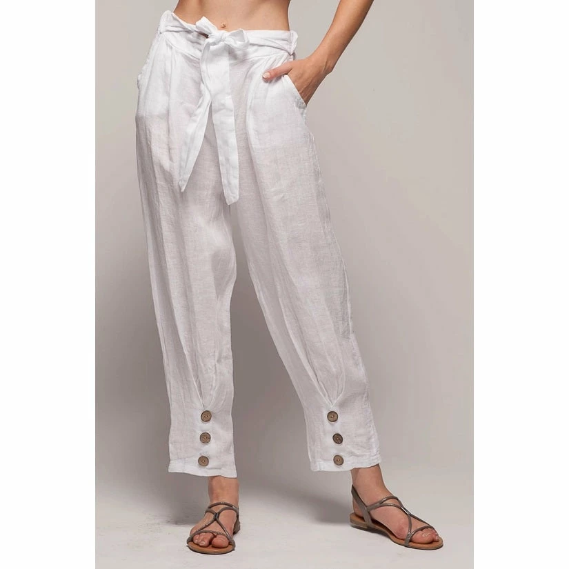 Quest Shoes & Clothing LINEN LUV Pant 22PT701 Sale Clothing
