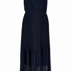 Quest Shoes & Clothing Apricot Plisse Middi Dress Dresses