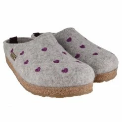 Quest Shoes & Clothing Slippers HAFLINGER Grizzy Cuoricini Slipper
