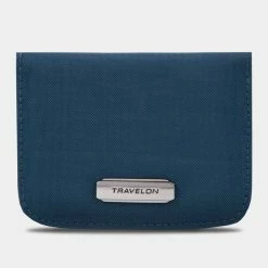Quest Shoes & Clothing TRAVELON RFID Bifold Card Case 43396 Wallets