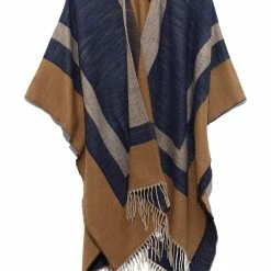 Quest Shoes & Clothing ECHO Cozy Framed Ruana E00267 Sweaters