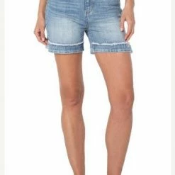 Quest Shoes & Clothing Bottoms LIVERPOOL Kristy High Rise Short With Cuff. LM9233F92