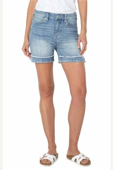 Quest Shoes & Clothing Bottoms LIVERPOOL Kristy High Rise Short With Cuff. LM9233F92