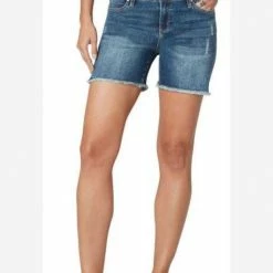 Quest Shoes & Clothing LIVERPOOL Vickie Fray Hem Short