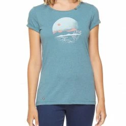 Quest Shoes & Clothing RAGWEAR Mint Print Top