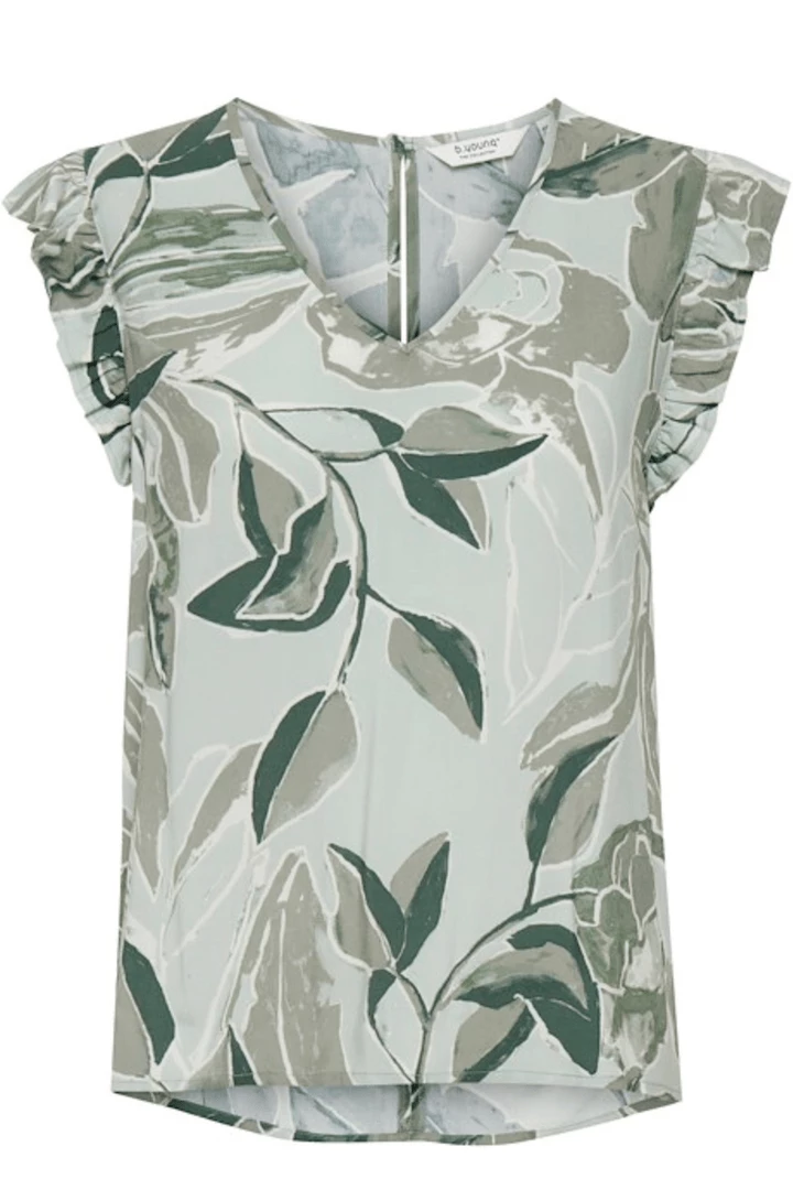 Quest Shoes & Clothing Sale Clothing B YOUNG Joella Frill Blouse