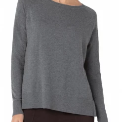 Quest Shoes & Clothing LIVERPOOL Raglan Sweater With Side Slits LM8397SW2 Sweaters