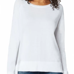 Quest Shoes & Clothing LIVERPOOL Raglan Sweater With Side Slits LM8397SW2 Sweaters