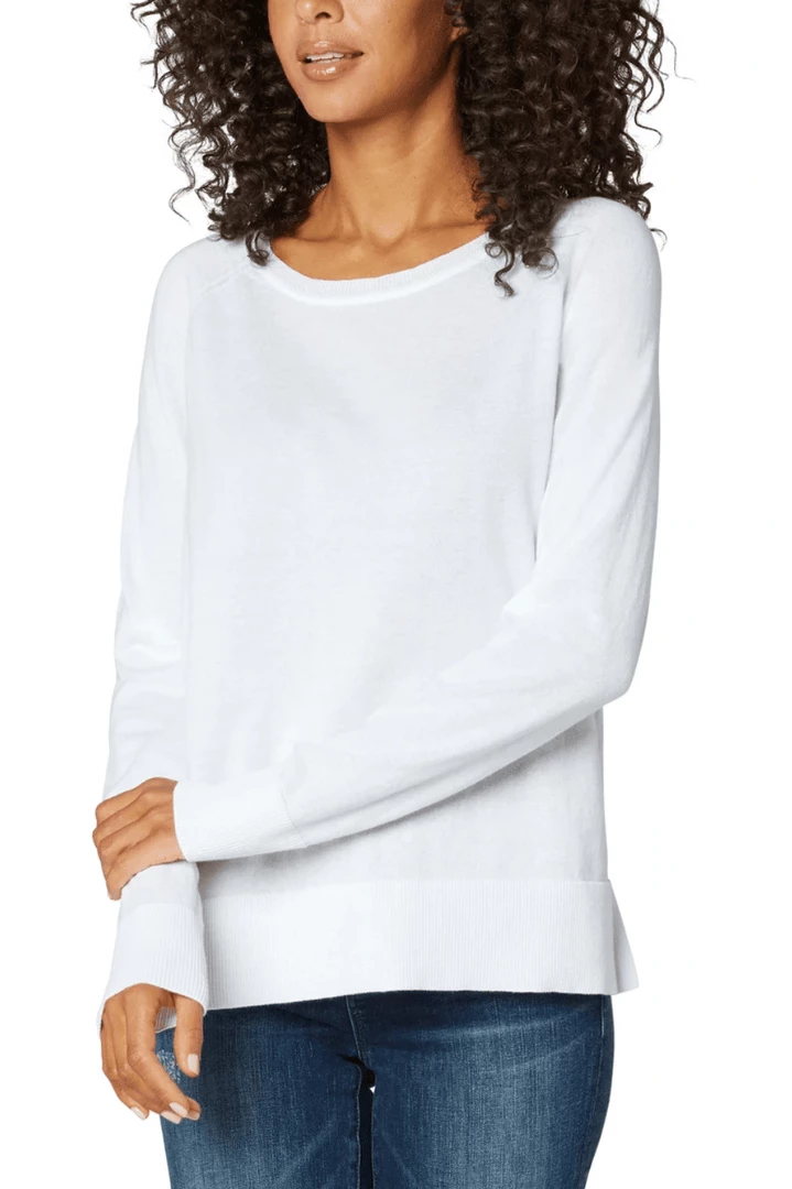 Quest Shoes & Clothing LIVERPOOL Raglan Sweater With Side Slits LM8397SW2 Sweaters