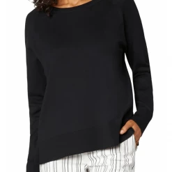 Quest Shoes & Clothing LIVERPOOL Raglan Sweater With Side Slits LM8397SW2 Sweaters