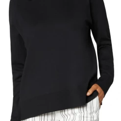 Quest Shoes & Clothing LIVERPOOL Raglan Sweater With Side Slits LM8397SW2 Sweaters