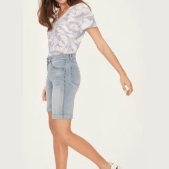 Quest Shoes & Clothing FDJ Olivia Cuffed Bermuda 2196322 Bottoms