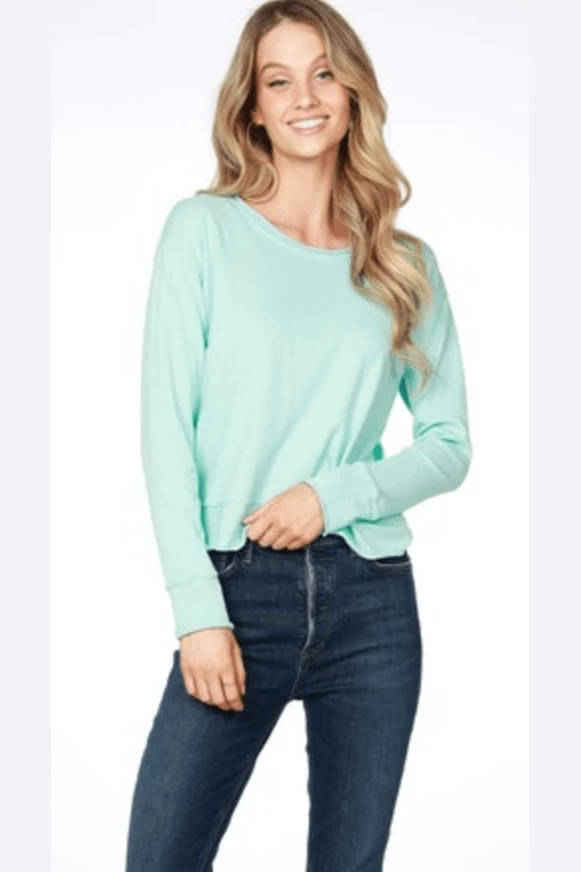 Quest Shoes & Clothing BOBI Raw Edge Drop Shoulder 57B-19719