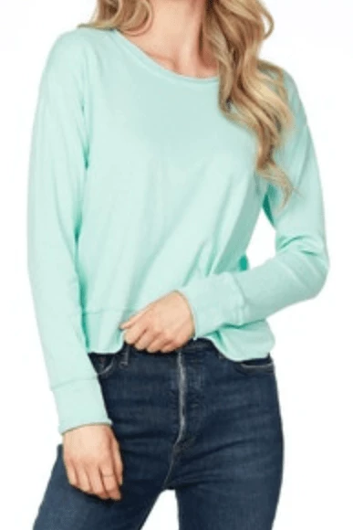 Quest Shoes & Clothing BOBI Raw Edge Drop Shoulder 57B-19719