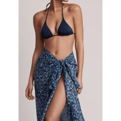 Quest Shoes & Clothing Dresses ECHO Pareo Wrap Block Print EB0156