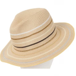 Quest Shoes & Clothing ECHO Multi Stripe Fedora ET0083