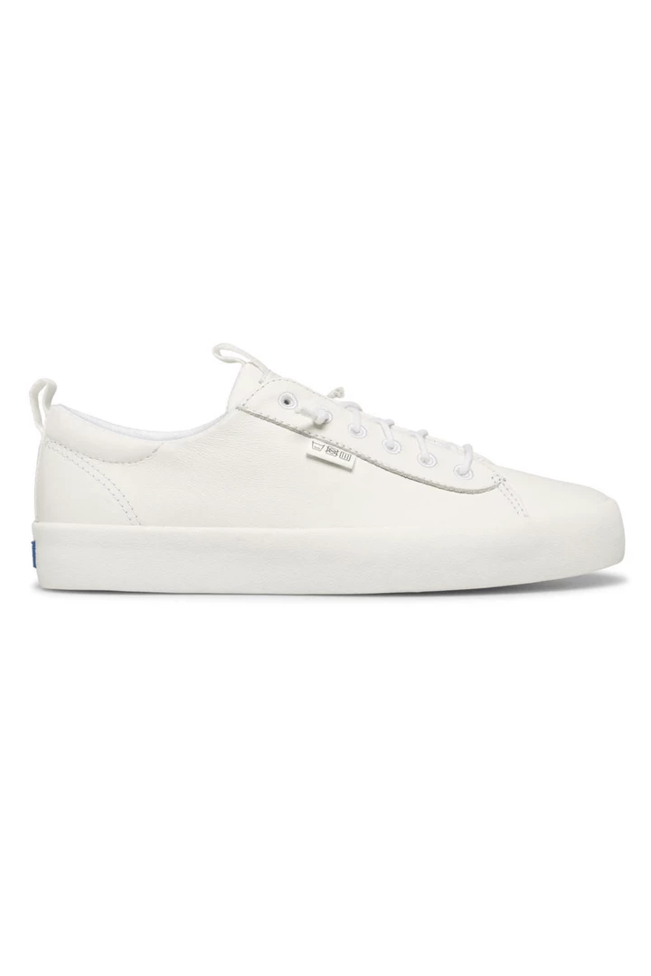 Quest Shoes & Clothing Sizes 11-12 KEDS Kickback Leather White 65543
