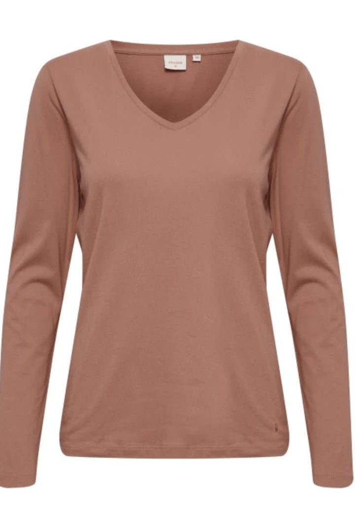 Quest Shoes & Clothing CREAM Naia Long Sleeve T-Shirt Tops