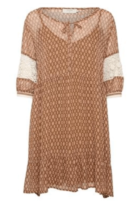 Quest Shoes & Clothing CREAM Dilina A-line Dress