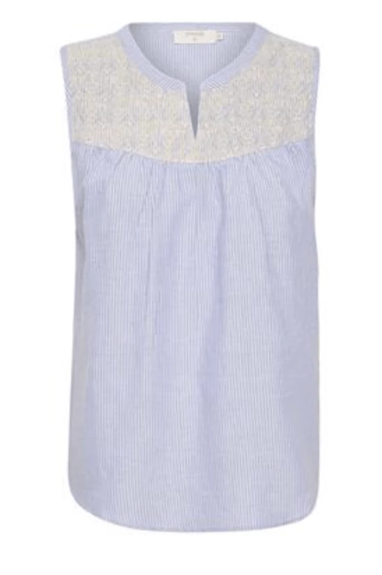 Quest Shoes & Clothing Sale Clothing CREAM Malinka Sleeveless Blouse