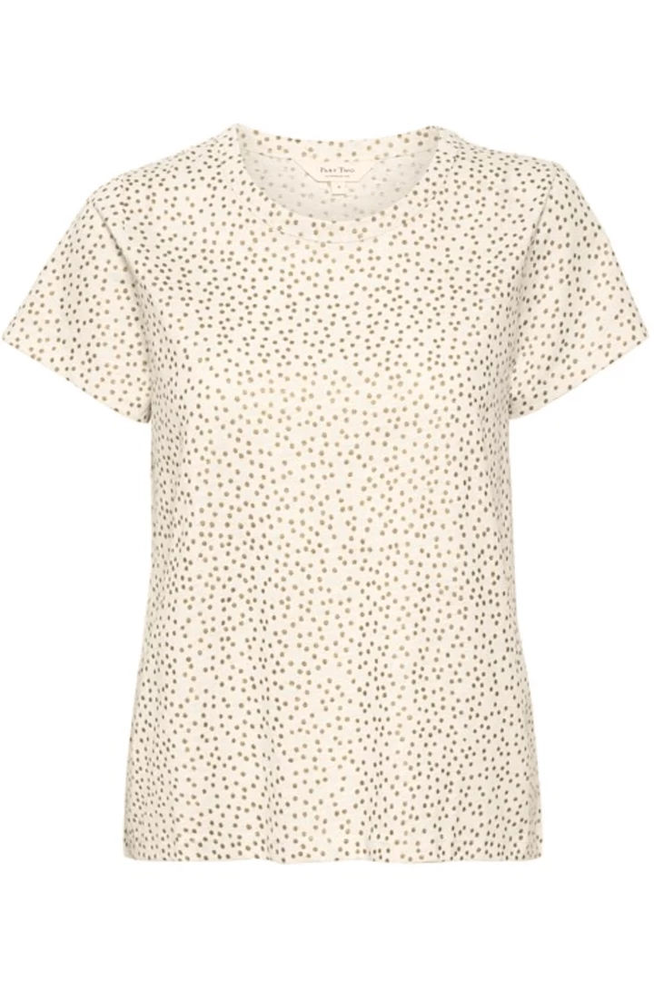 Quest Shoes & Clothing PART TWO Rata Gold Dot T-Shirt