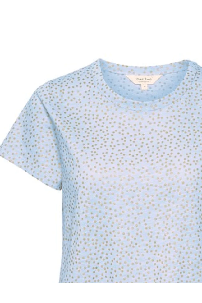 Quest Shoes & Clothing PART TWO Rata Gold Dot T-Shirt