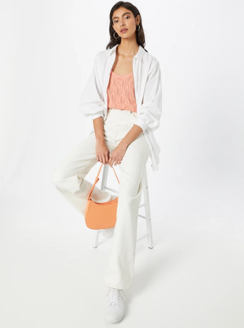 Quest Shoes & Clothing CREAM Anva Knit Strap Top Sale Clothing