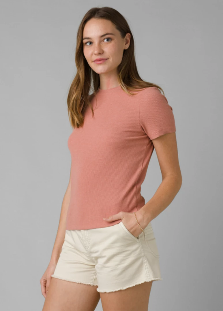 Quest Shoes & Clothing PRANA Foundation Rib T-shirt