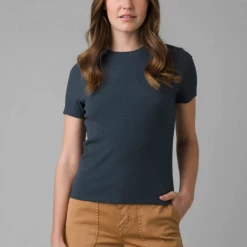 Quest Shoes & Clothing PRANA Foundation Rib T-shirt