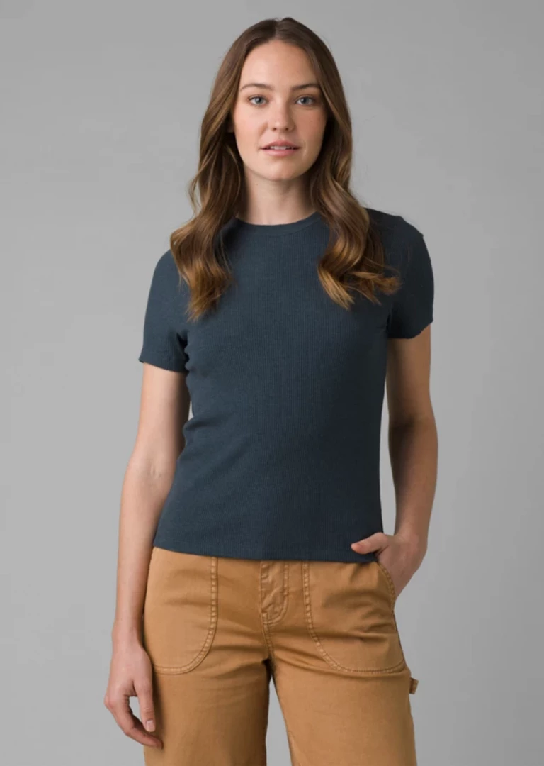 Quest Shoes & Clothing PRANA Foundation Rib T-shirt