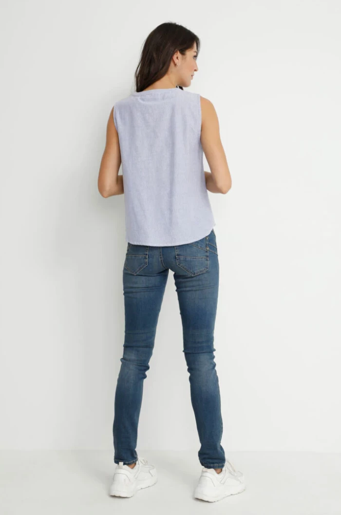 Quest Shoes & Clothing Sale Clothing CREAM Malinka Sleeveless Blouse