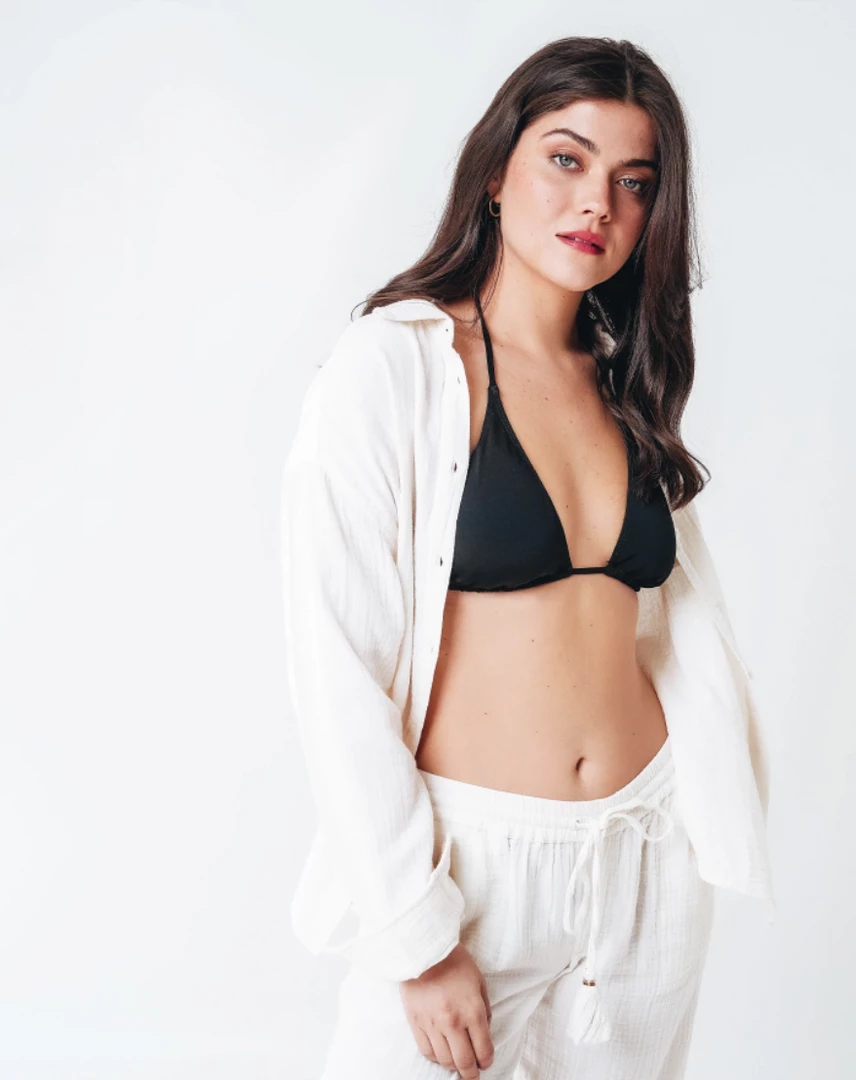 Quest Shoes & Clothing ECHO Double Gauze Boyfriend Shirt EB0231 Sale Clothing