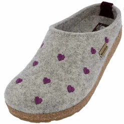 Quest Shoes & Clothing Slippers HAFLINGER Grizzy Cuoricini Slipper