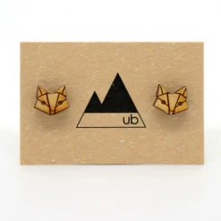 Quest Shoes & Clothing UGLY BUNNY Geometric Fox Stud Earrings Jewelry