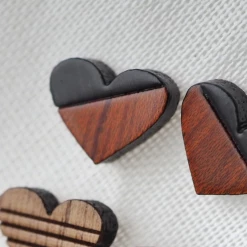 Quest Shoes & Clothing UGLY BUNNY Sweetie Pie Heart Stud Earring Jewelry