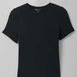 Quest Shoes & Clothing PRANA Foundation Rib Tee Mock Neck Tops