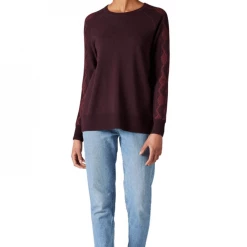 Quest Shoes & Clothing SMARTWOOL Shadow Pine Needlepoint Sweater