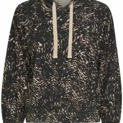 Quest Shoes & Clothing CREAM Sanni Printed Hoodie Sale Clothing