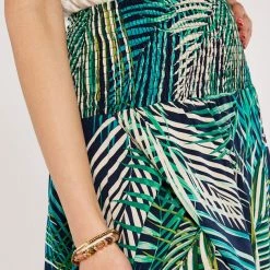 Quest Shoes & Clothing APRICOT Smock Waist Wrap Navy Skirt 592858 Sale Clothing