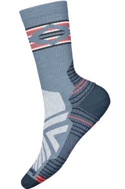 Quest Shoes & Clothing Socks SMARTWOOL Performance Hike Light Cushion Broken Stripes Pattern Crew Sock