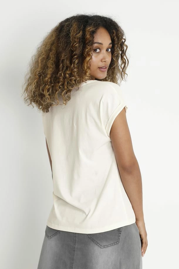 Quest Shoes & Clothing CREAM Karina SS T- Shirt