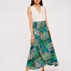 Quest Shoes & Clothing APRICOT Smock Waist Wrap Navy Skirt 592858 Sale Clothing