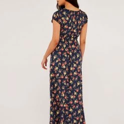 Quest Shoes & Clothing APRICOT Vintage Rose Milkmaid Maxi Dress 574496 Dresses