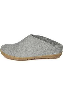 Quest Shoes & Clothing Slippers GLERUPS Slip On MENS RUBBER BOTTOM