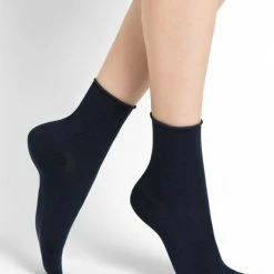 Quest Shoes & Clothing BLEUFORET 6593 Velvet Cotton Ankle Socks